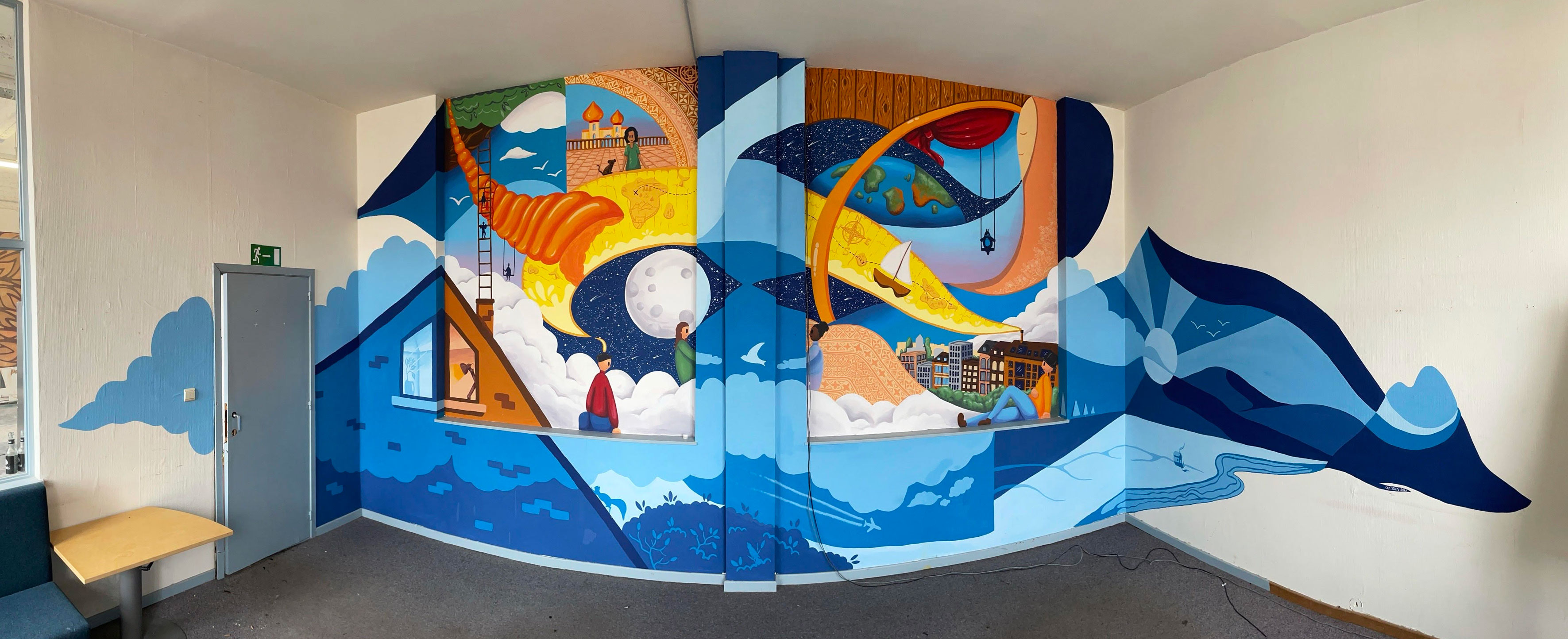 Imaginary World, mural