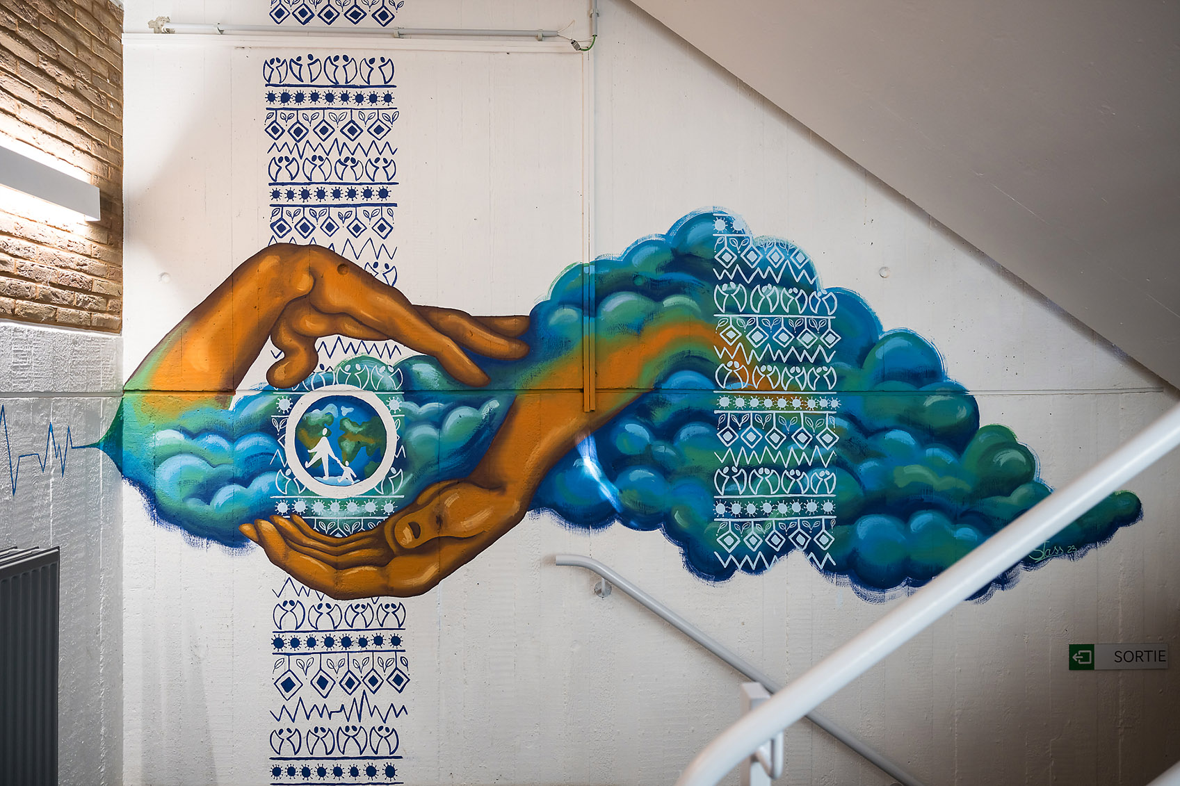 Public Health, acrylic, Belgium, 2023