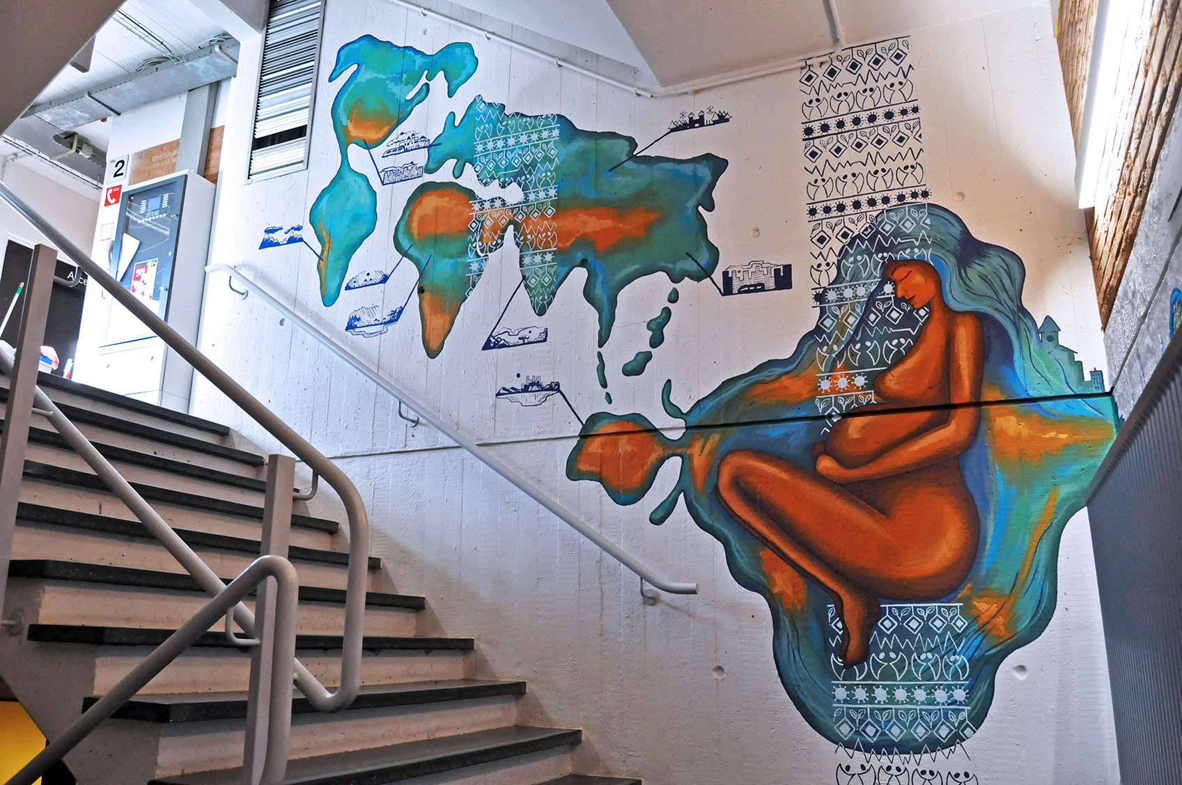 Public Health, acrylic, Belgium, 2023